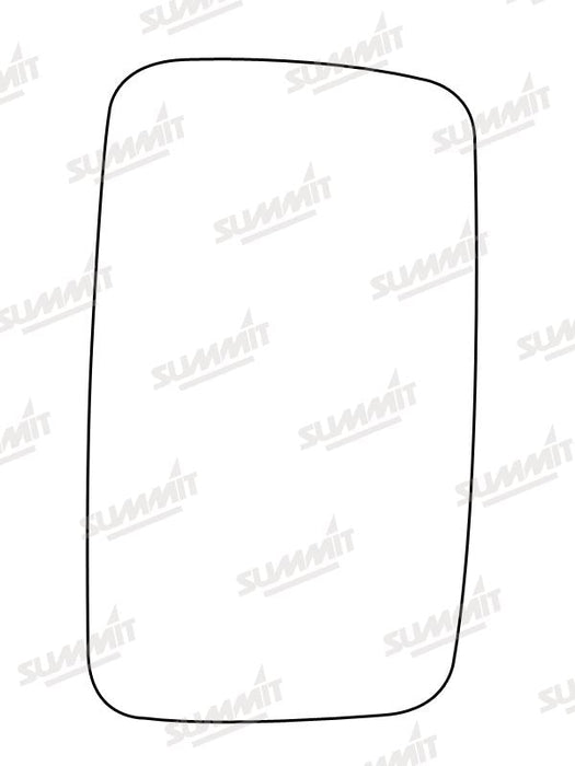 Summit Non-Heated Base Plate With Commercial Mirror Glass fits Mercedes Sprinter Van 95 to 00 LHS - Summit - My Roof Bars