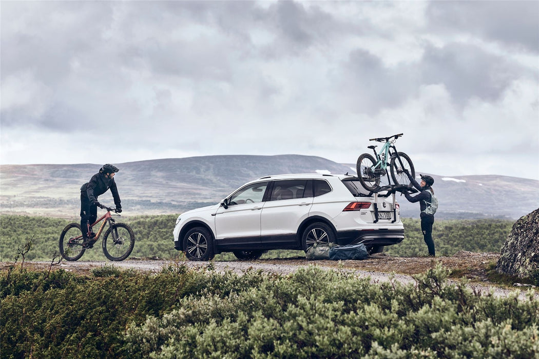 Thule Out Way Platform two-bike platform trunk bike rack black/aluminium Boot Bike Rack - Thule - My Roof Bars