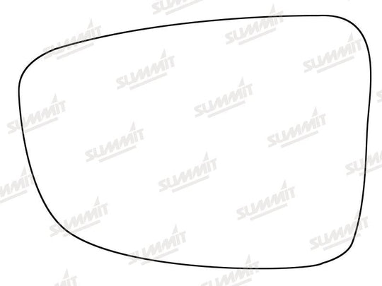 Summit Stick-On Standard Mirror Glass fits Mazda 3 14 on LHS - Summit - My Roof Bars