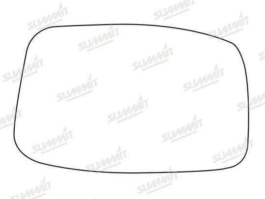Summit Stick-On Standard Mirror Glass fits Peugeot 807 02 on RHS - Summit - My Roof Bars