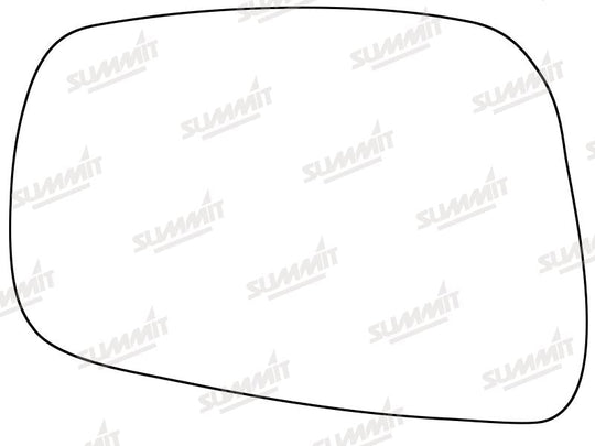 Summit Stick-On Standard Mirror Glass fits Nissan Pathfinder 05 to 09 RHS - Summit - My Roof Bars
