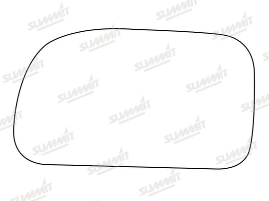 Summit Stick-On Standard Mirror Glass fits Mitsubishi Space Wagon LHS - Summit - My Roof Bars