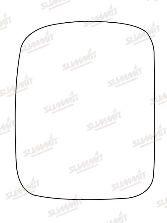 Summit Stick-On Standard Mirror Glass fits Nissan Terrano Ford Maverick RHS - Summit - My Roof Bars