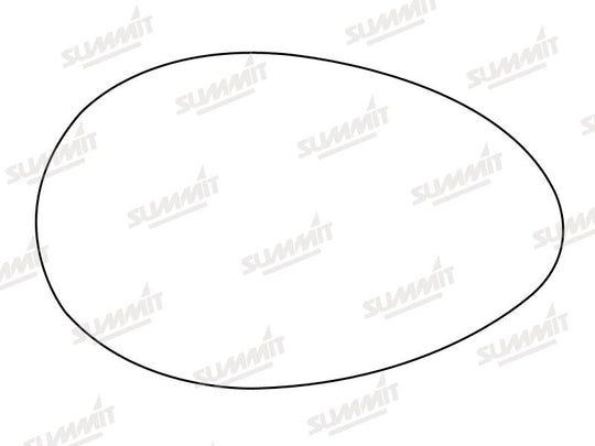 Summit Heated Base Plate With Anti-Dazzle Mirror Glass fits Alfa 156 96 to 07 RHS - Summit - My Roof Bars