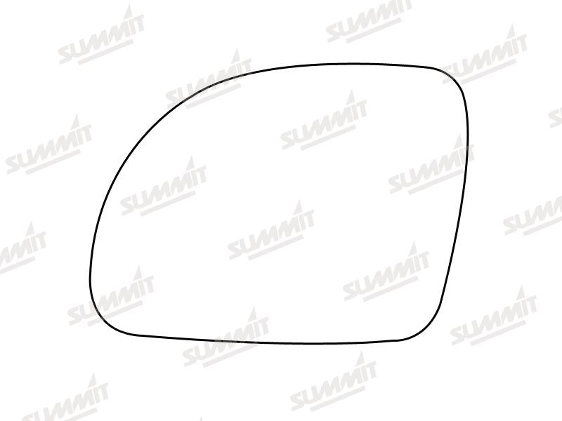 Summit Stick-On Standard Mirror Glass fits VW Beetle 99 on LHS - Summit - My Roof Bars