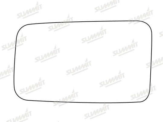 Summit Stick-On Standard Mirror Glass fits Renault 11 LHS - Summit - My Roof Bars