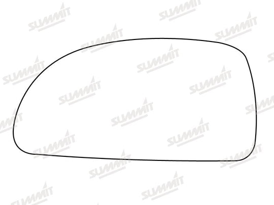 Summit Stick-On Standard Mirror Glass fits Toyota MR2 LHS - Summit - My Roof Bars