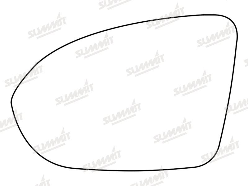 Summit Stick-On Standard Mirror Glass fits Vauxhall Astra K 16 to 17 LHS - Summit - My Roof Bars