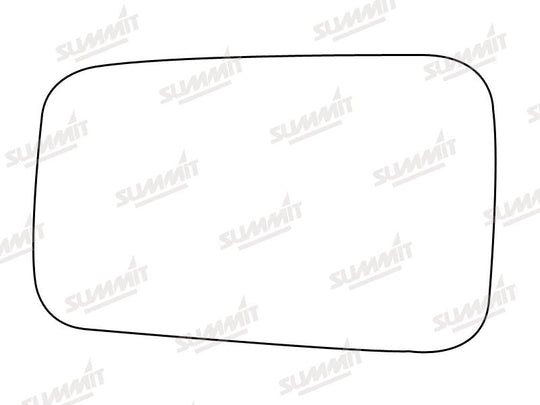 Summit Stick-On Standard Mirror Glass fits Renault 18 83 on LHS - Summit - My Roof Bars