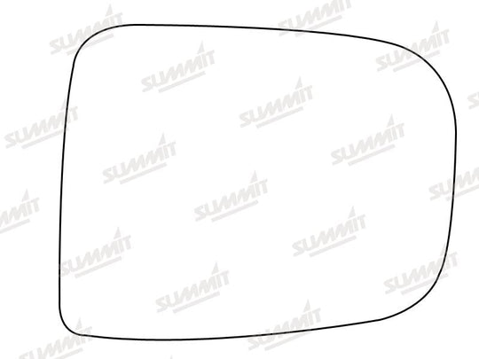 Summit Stick-On Standard Mirror Glass fits Toyota Previa 94 to 03 RHS - Summit - My Roof Bars