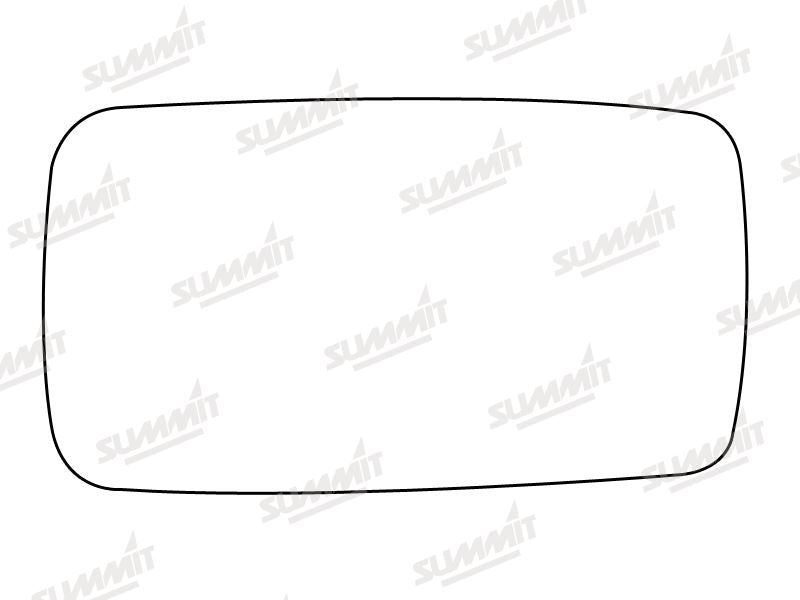 Summit Stick-On Standard Mirror Glass fits Rover SDI RHS LHS - Summit - My Roof Bars