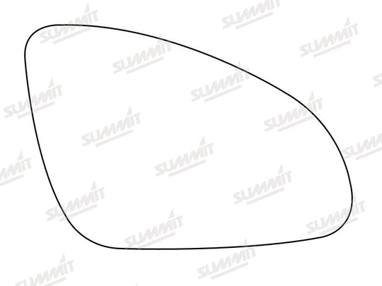 Summit Stick-On Standard Mirror Glass fits Vauxhall Astra J 10 on RHS - Summit - My Roof Bars