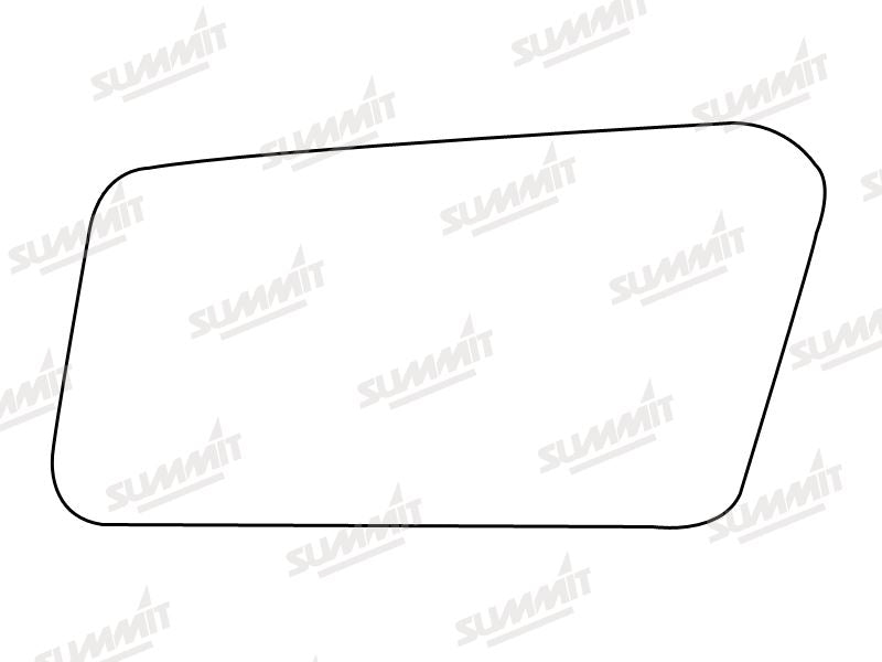 Summit Stick-On Standard Mirror Glass fits Toyota Carina LHS - Summit - My Roof Bars