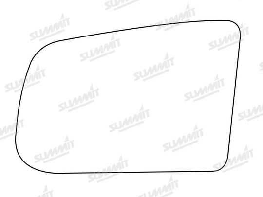 Summit Stick-On Standard Mirror Glass fits Mazda 121 LHS - Summit - My Roof Bars