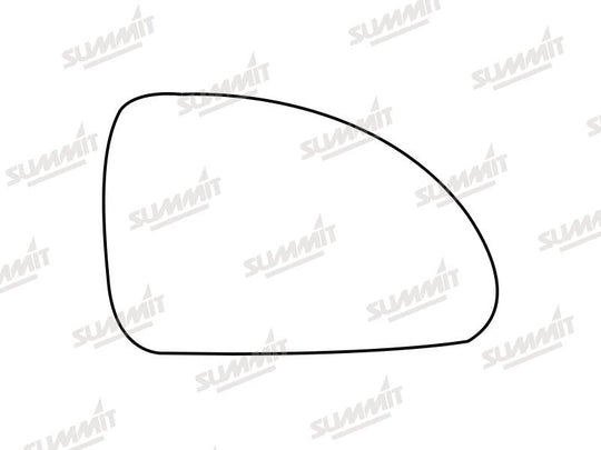 Summit Stick-On Standard Mirror Glass fits Kia Ceed 06 to 12 RHS - Summit - My Roof Bars