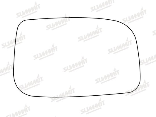 Summit Heated Backing Plate with Standard Glass fits Toyota Corolla 01 On RHS - Summit - My Roof Bars