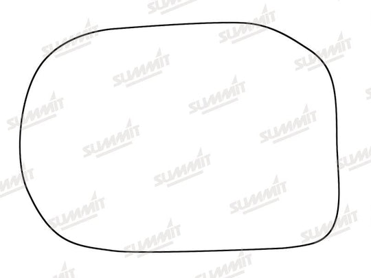 Summit Stick-On Standard Mirror Glass fits Honda Accord 08 on LHS - Summit - My Roof Bars