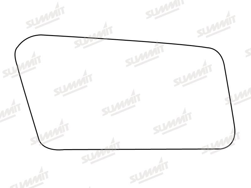 Summit Stick-On Standard Mirror Glass fits Toyota Carina RHS - Summit - My Roof Bars