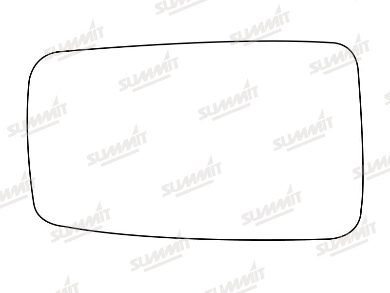 Summit Stick-On Standard Mirror Glass fits Renault Espace RHS - Summit - My Roof Bars