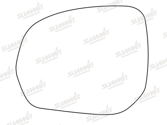 Summit Heated Base Plate With Standard Mirror Glass fits Peugeot 3008 09 to 17 LHS - Summit - My Roof Bars