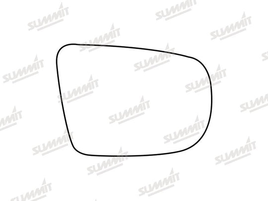 Summit Stick-On Standard Mirror Glass fits Subaru Legacy 03 to 09 RHS - Summit - My Roof Bars
