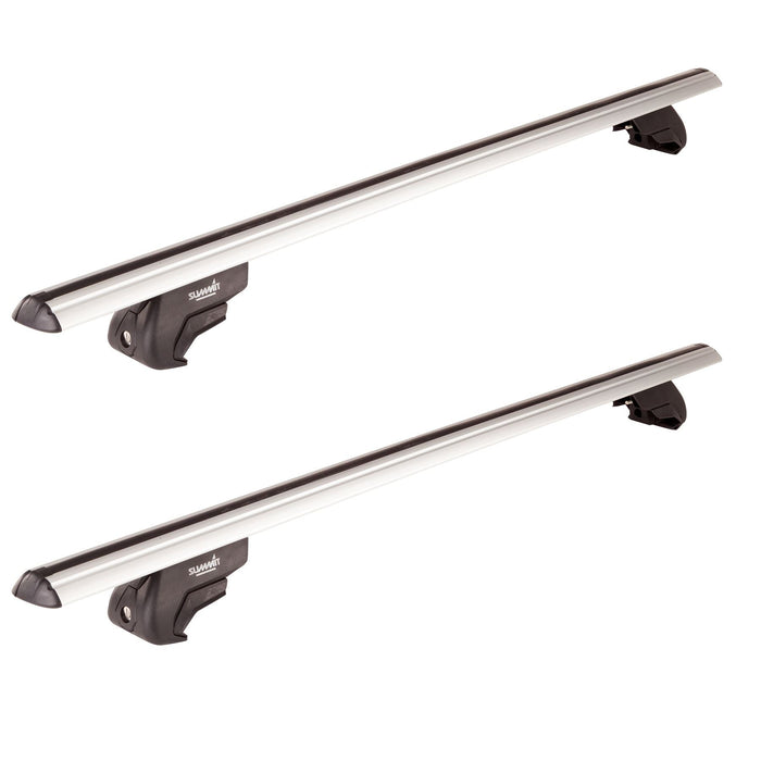 Roof Tent Bars Aluminium Roof Bars fits Alfa Romeo 156 Crosswagon 2004-2007 Estate 5-dr with Raised Rails - Summit - My Roof Bars