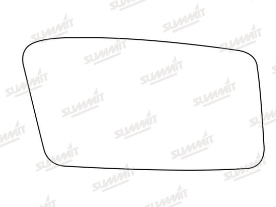 Summit Stick-On Standard Mirror Glass fits Hyundai Stellor RHS - Summit - My Roof Bars