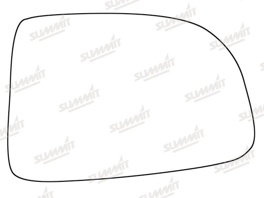 Summit Stick-On Standard Mirror Glass fits Kia Carens RHS - Summit - My Roof Bars