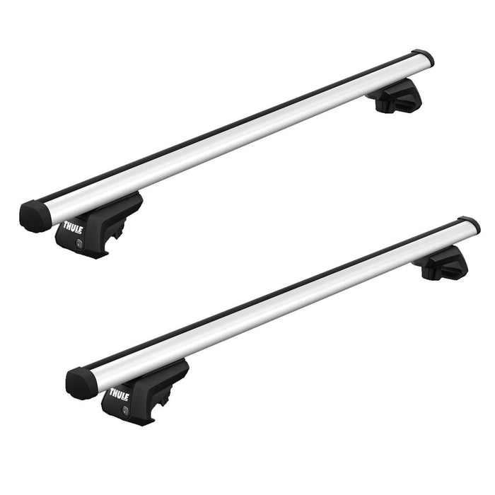 Thule ProBar Evo Roof Bars Aluminum fits Audi 100 Avant Estate 1990-1994 5-dr with Raised Rails - Thule - My Roof Bars