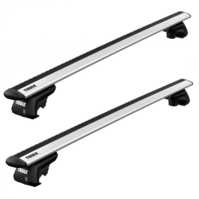 Thule WingBar Evo Roof Bars Aluminum fits Toyota Highlander 2007-2009 5 doors with Raised Rails - Thule - My Roof Bars