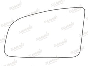 Summit Stick-On Standard Mirror Glass fits Vauxhall Omega LHS - Summit - My Roof Bars