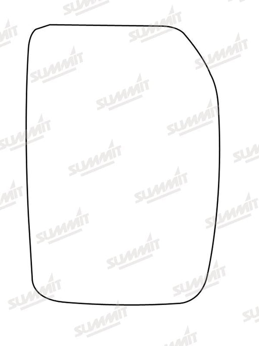Summit Non-Heated Base Plate With Commercial Mirror Glass fits Ford Transit Mk 6 RHS - Summit - My Roof Bars