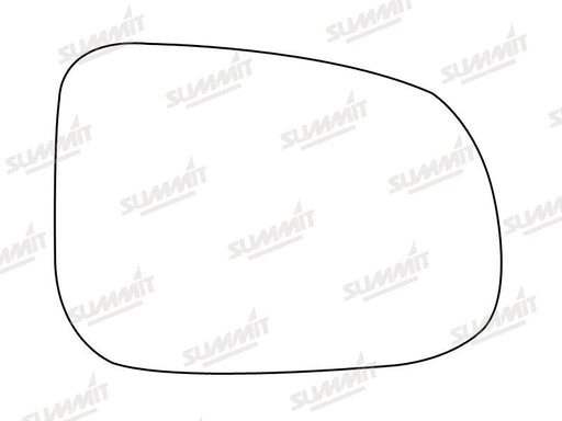Summit Heated Base Plate With Blind Spot Mirror Glass fits Volvo S60 09 to 15 RHS - Summit - My Roof Bars