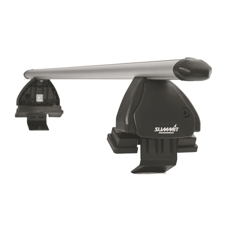 Summit SUP-A039 Premium Aluminium Multi-Fit Roof Bars, Lockable, Set of 2