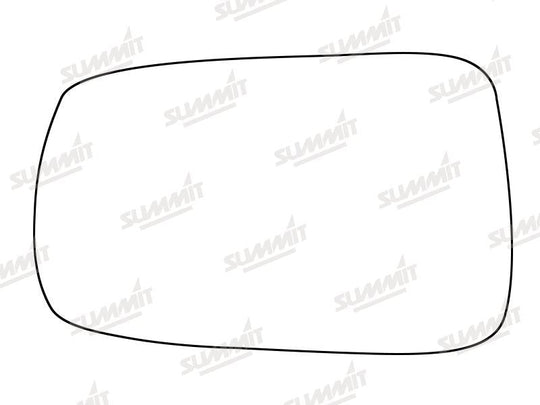 Summit Stick-On Standard Mirror Glass fits Honda Concerto LHS - Summit - My Roof Bars