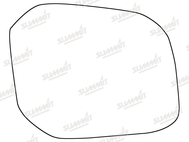 Summit Stick-On Standard Mirror Glass fits Volkswagen Caddy (MPV Only) 16 on RHS - Summit - My Roof Bars