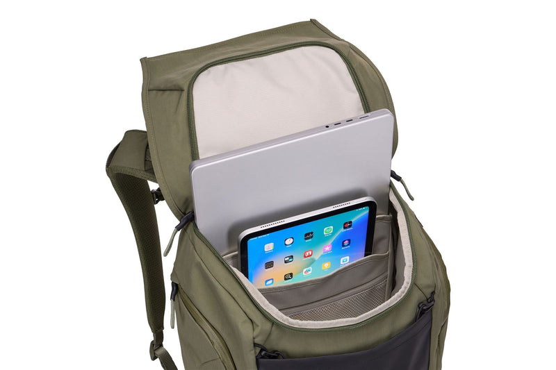 Thule Paramount bike commute backpack soft green 28L