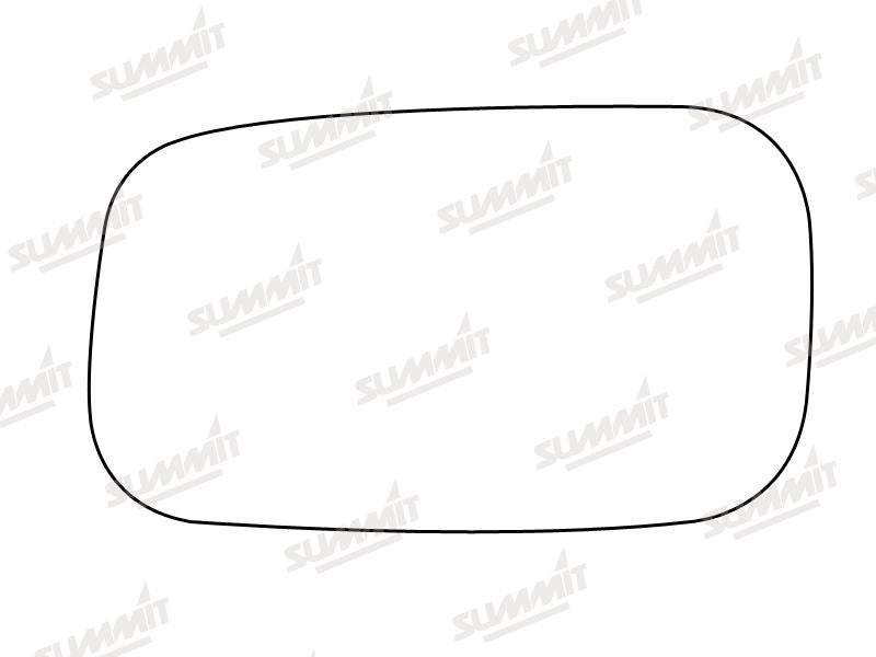 Summit Stick-On Standard Mirror Glass fits Saab 9 - 3- 9 - 5 up to 03 LHS - Summit - My Roof Bars