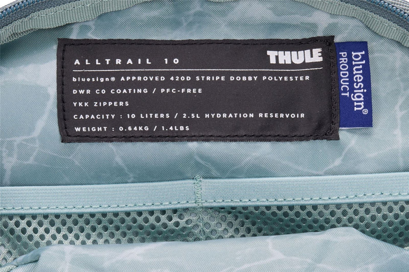 Thule AllTrail hydration pack 10L Pond grey
