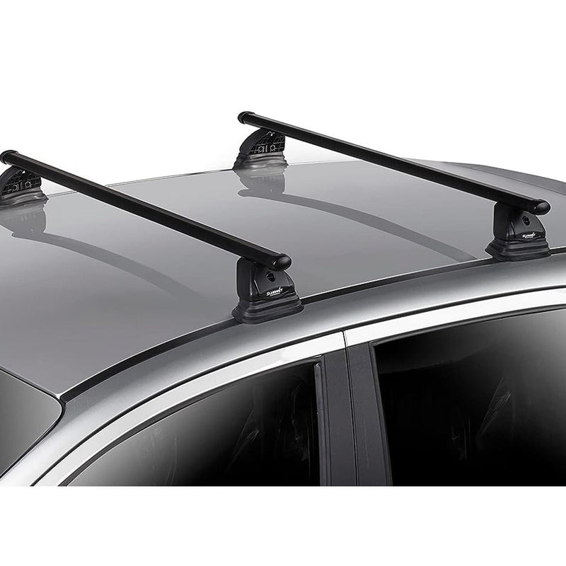 Summit SUP-107 Premium Steel Multi-Fit Roof Bars, Lockable, Set of 2