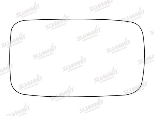 Summit Stick-On Standard Mirror Glass fits Ford Fiesta 89 to 94 RHS LHS - Summit - My Roof Bars