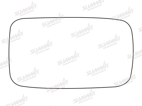 Summit Stick-On Standard Mirror Glass fits Ford Fiesta 89 to 94 RHS LHS - Summit - My Roof Bars