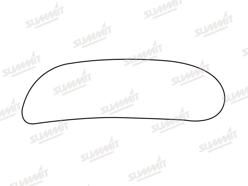 Summit Stick-On Commercial Lower Blind-Spot Mirror Glass fits Ford Transit LHS - Summit - My Roof Bars