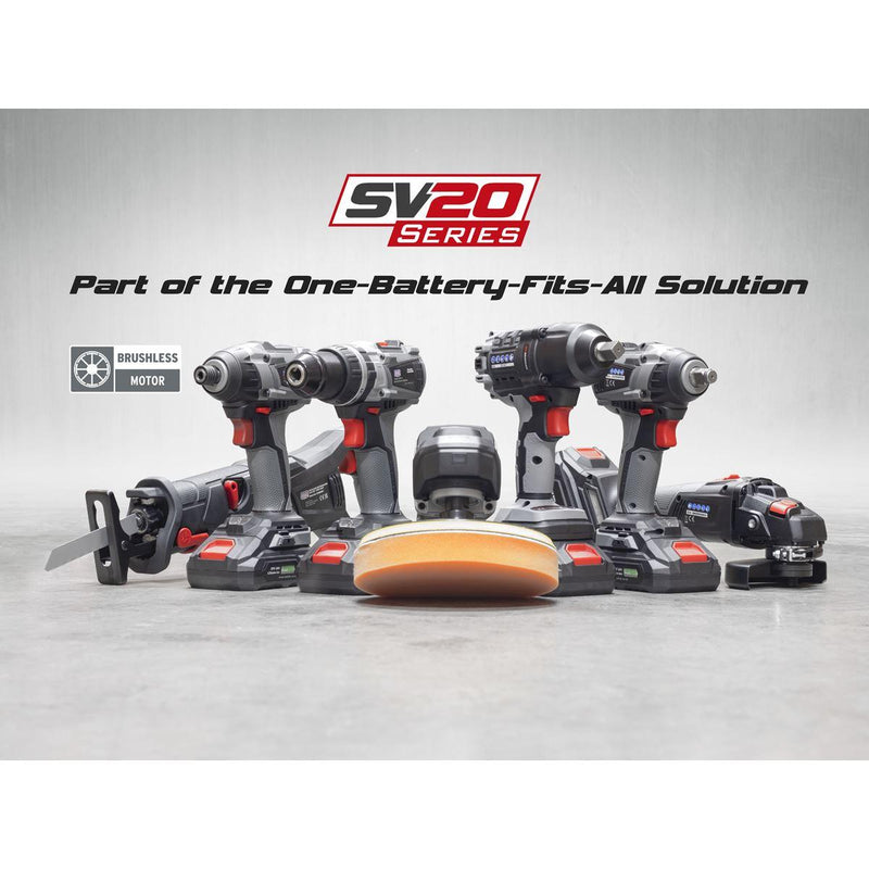 Premier SV20 Series Cordless Impact Wrench Kit 20V 4Ah - 2 Batteries - Sealey Premier - My Roof Bars