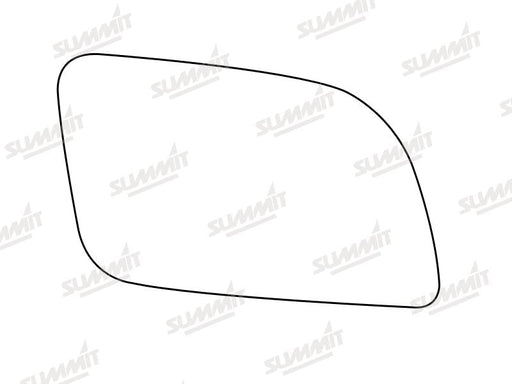 Summit Stick-On Standard Mirror Glass fits VW Polo 02 to 05 RHS - Summit - My Roof Bars