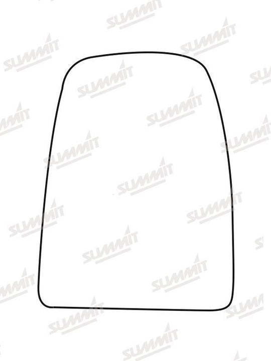 Summit Heated Base Plate With Commercial Mirror Glass fits Iveco Daily 14 on LHS - Summit - My Roof Bars