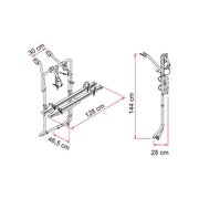 Fiamma Carry Bike for VW T5 Aluminium Bike Rack for VW T5 - Fiamma - My Roof Bars
