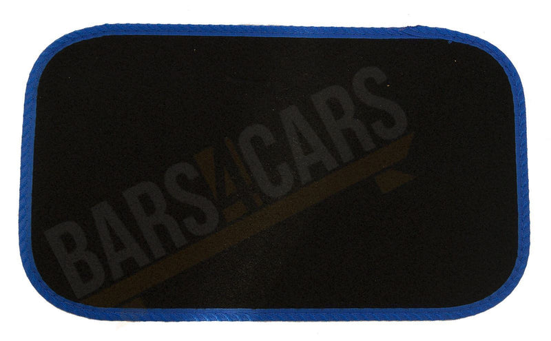 Sakura VR Blue Embroidered Edging Car Mat Set (Front & Rear) Universal