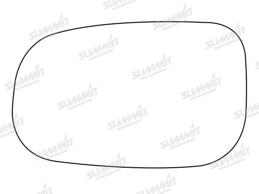 Summit Stick-On Standard Mirror Glass fits Volvo S40, S60, S80 C30 LHS - Summit - My Roof Bars