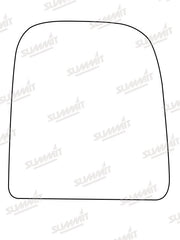 Summit Stick-On Commercial Mirror Glass fits Iveco Daily RHS - Summit - My Roof Bars